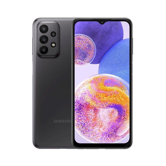 Samsung Galaxy A23 A235FD 6/128GB + საჩუქრად ყურსასმენები და ქეისი