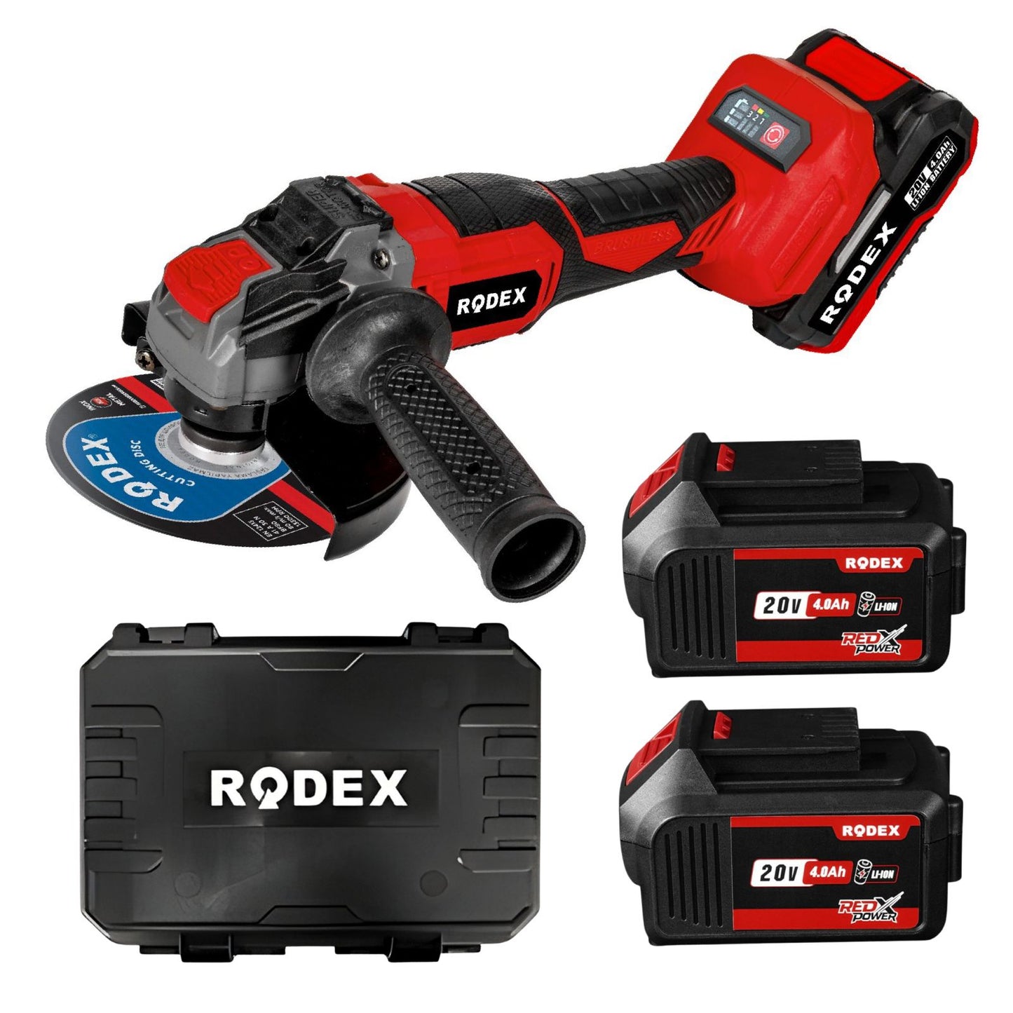 RODEX ის კუთხსახეხი ელემენტებზე RDX1022 (ბარგალკა)