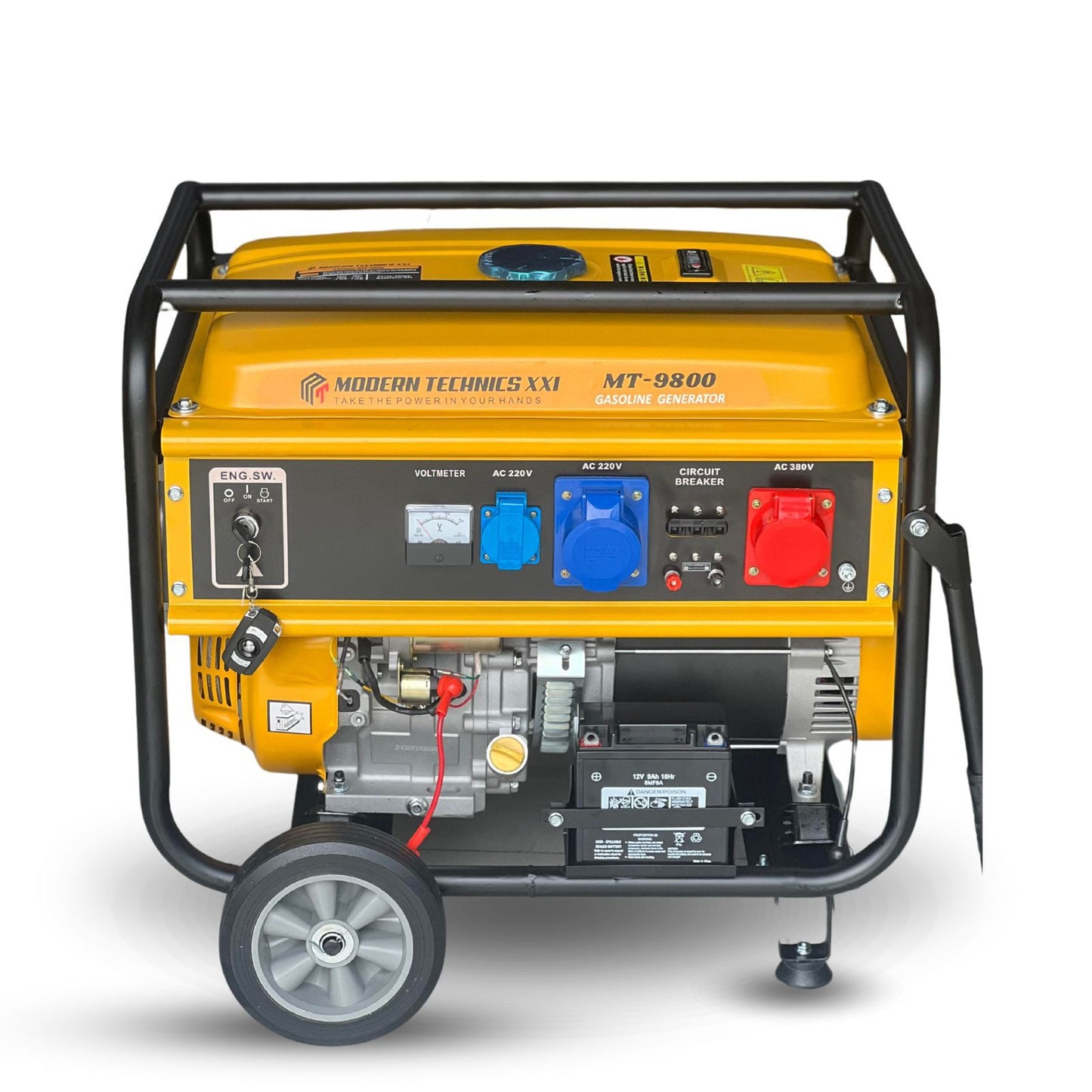 გენერატორი MODERN TECHNICS XXI MT-9800 - 8.5 KW