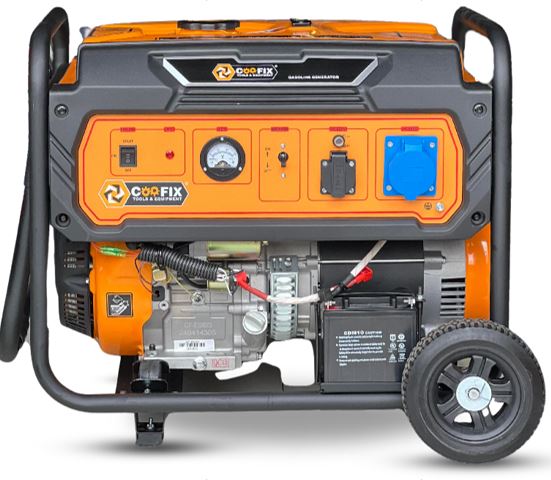 COOFIX გენერატორი ბენზინზე 7.5KW CF-EG023 (იქოქება გასაღებით)