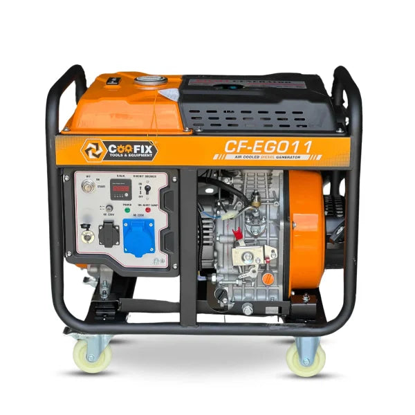 COOFIX დიზელი გენერატორი 6.5KW 220-240V CF-EG011 (იქოქება გასაღებით)