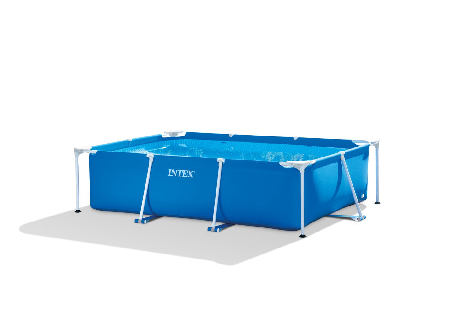INTEX 28270NP კარკასული აუზი ოთკუთხედი 2.2x1.5x0.60მ