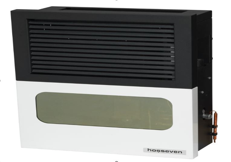 გაზის გამათბობელი HOSSEVEN SDU-10 E GLASS FAN (0884) 120 მ3,