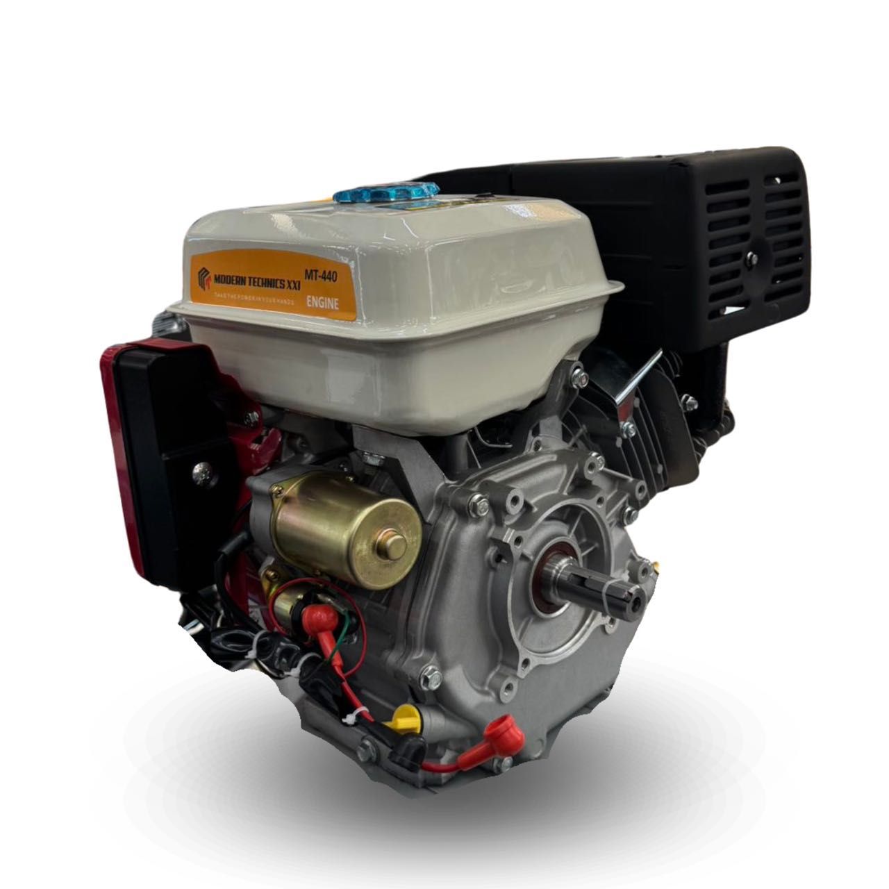 კულტივატორის ძრავი - ModernTechnics (ელექტრო სტარტერით ბენზინი) 18 ცხენის ძალით