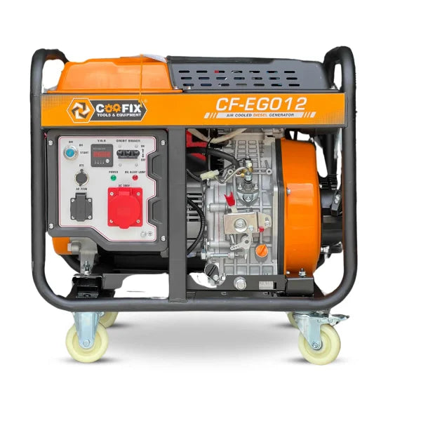 COOFIX გენერატორი დიზელზე 6.5KW 380V ATS CF-EG012 (იქოქება გასაღებით)
