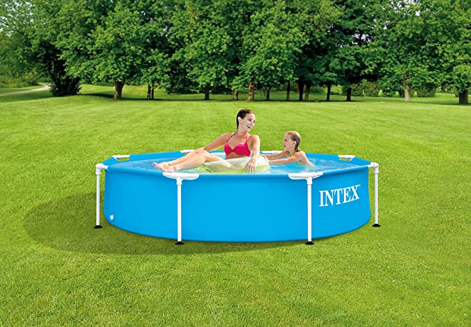 INTEX 28205NP კარკასული აუზი მრგვალი 2.44x0.51მ