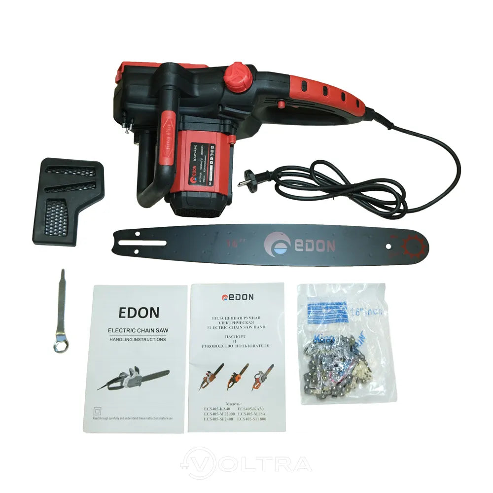 ელექტრო ჯაჭვური ხერხი (დრუჟბა) 1800ვტ Edon ECS405-KA40