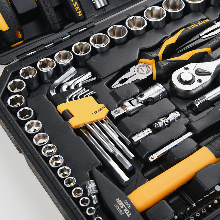 TOLSEN TOL1953-85354 ხელსაწყოების ნაკრები 116ც-იანი