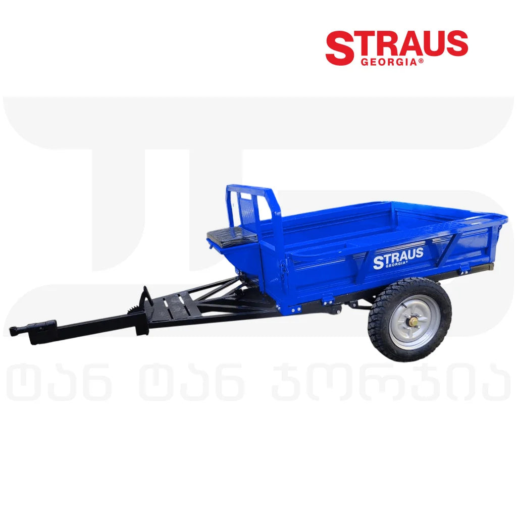 მოტობლოკის მისაბმელი STRAUS ლურჯი