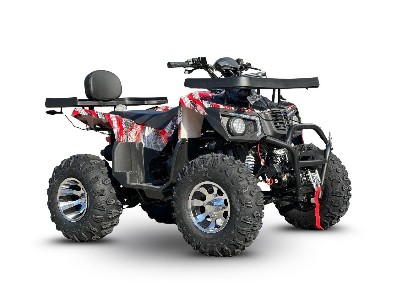 კვადროციკლი MODERN TECHNICS 200 კუბი წითელი