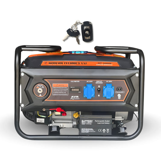 გენერატორი MODERN TECHNICS XXI MT-4000R - 3.6 KW გასაღებით და პულტით