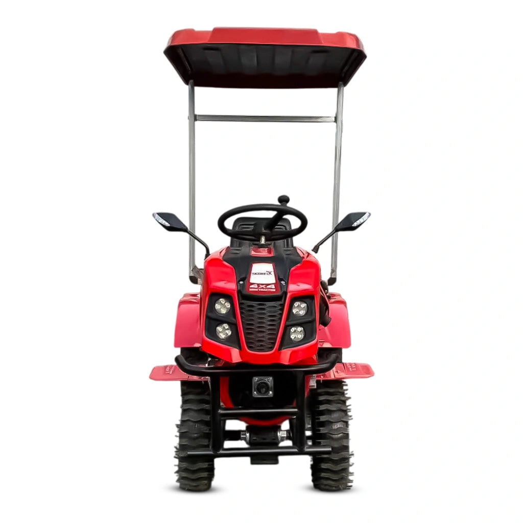 მოტობლოკი 4X4-ზე SKORFI დიზელზე 15 ცხ.ძ. ელ. სტარტერით და განათებით