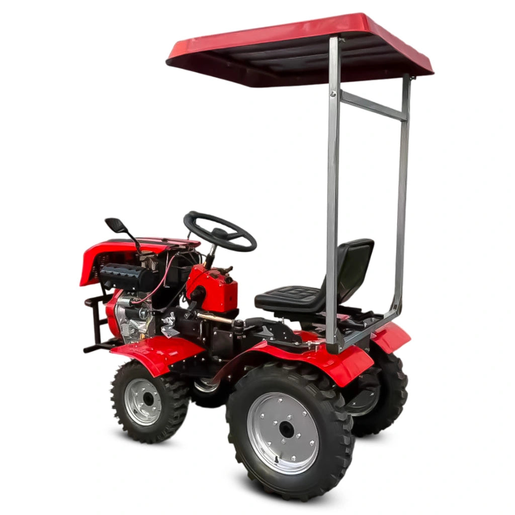 მოტობლოკი 4X4-ზე SKORFI დიზელზე 15 ცხ.ძ. ელ. სტარტერით და განათებით