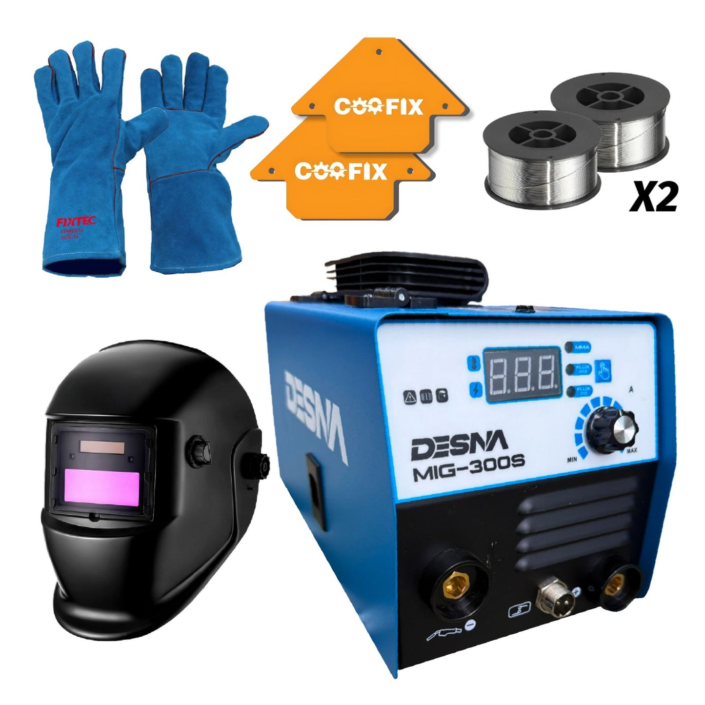 უკრაინული კემპის და შედუღებისს აპარატი DESNA MIG-300S