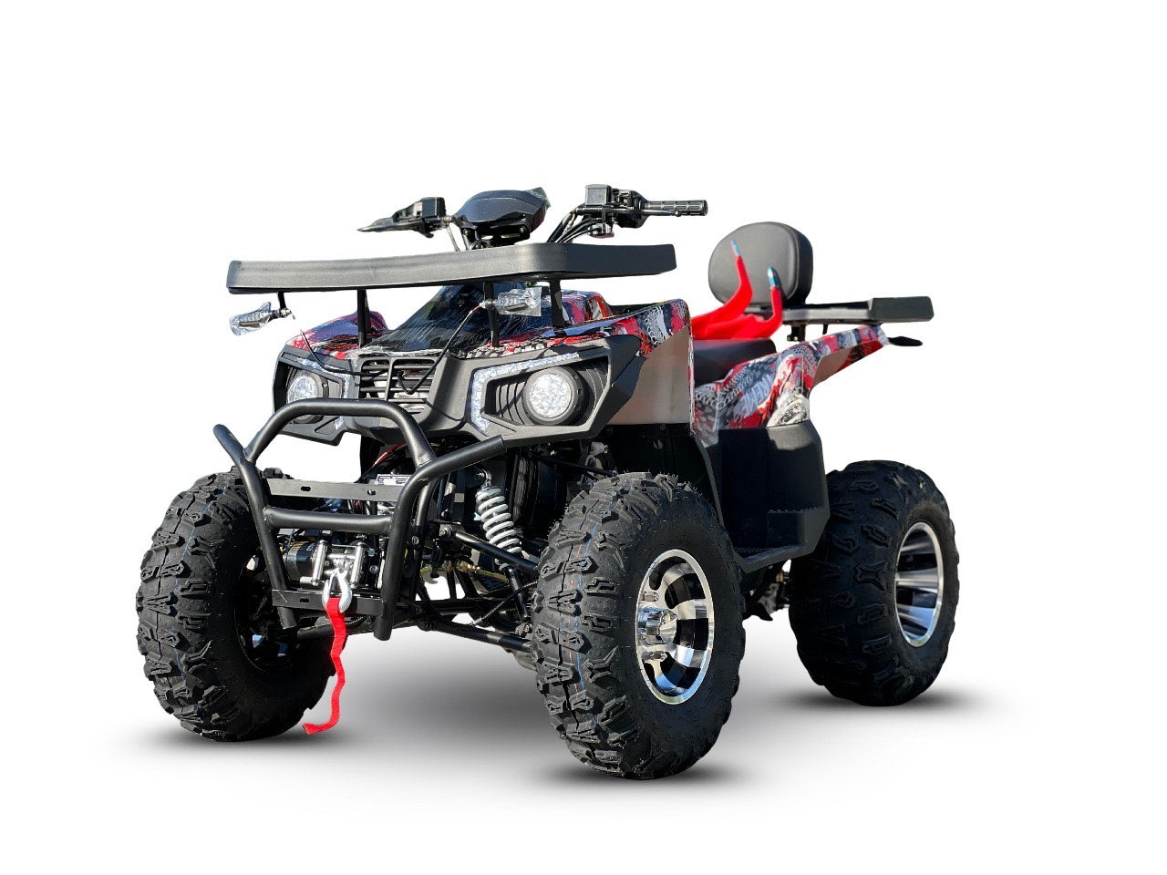 კვადროციკლი MODERN TECHNICS 200 კუბი წითელი